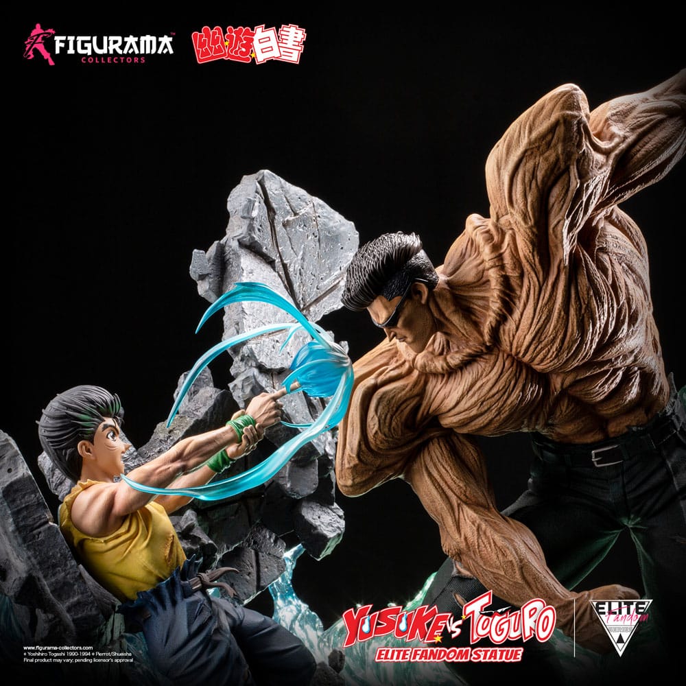 Yu Yu Hakusho - Elite Exclusive Statue 1/6 - Yusuke vs Toguro - 59 cm
