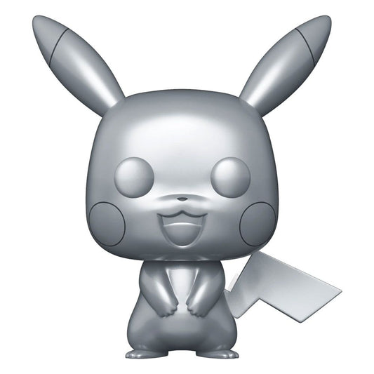 Funko Pop! - Pokémon - Figur - Pikachu (Silver Edition) - 9 cm