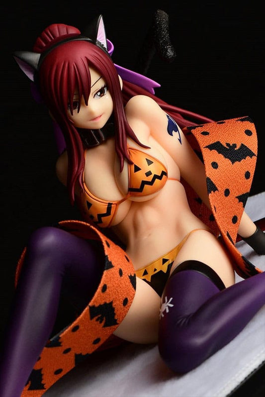 Fairy Tail - Statue 1/6 Erza Scarlet - Halloween CAT - Gravure_Style - 13 cm