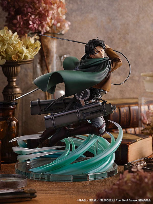 Attack on Titan - PVC Statue 1/6-  Humanity's Strongest Soldier - Levi - 23 cm