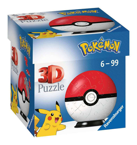 Pokémon - 3D Puzzle - Pokéballs: Classic (55 Teile)