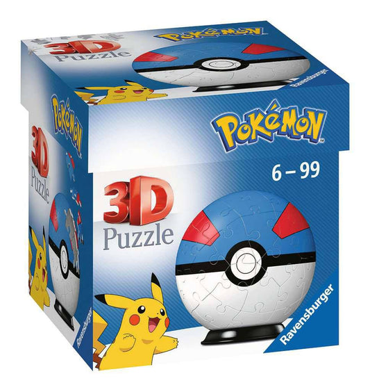 Pokémon - 3D Puzzle - Pokéballs: Superball (55 Teile)