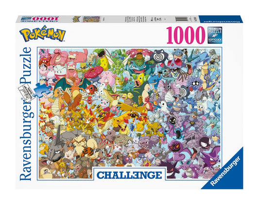 Pokémon - Challenge Puzzle - Group (1000 Teile)
