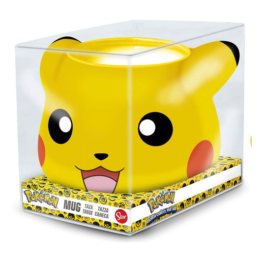 Pokemon - 3D Tasse - Pikachu - 500 ml